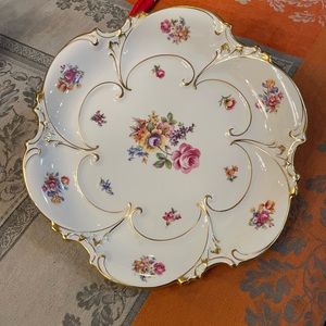 Mid Century JLMENAU Large Decorative Plate - Never Used